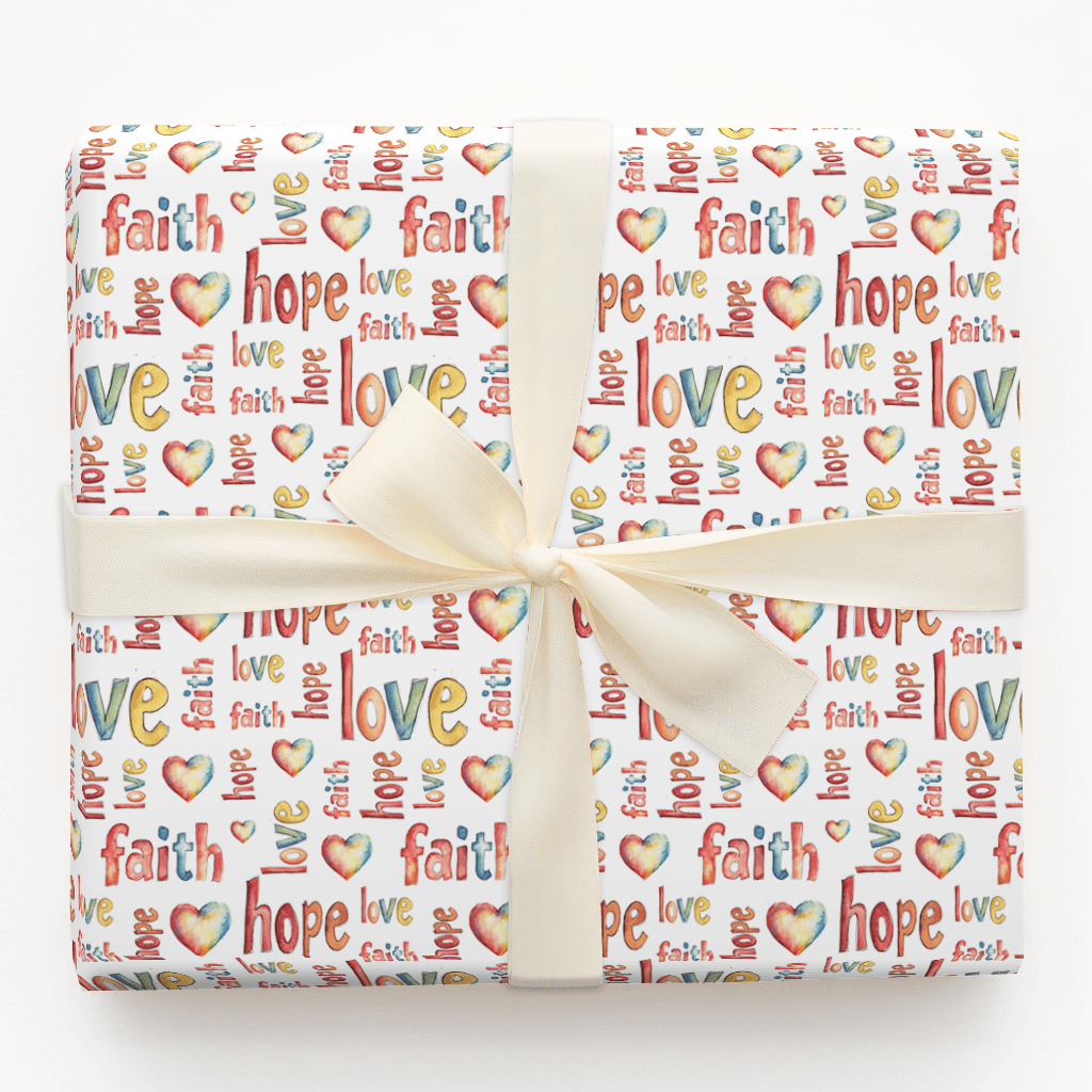 The Greatest Is Love - Wrapping Paper - Aspen & Arlo