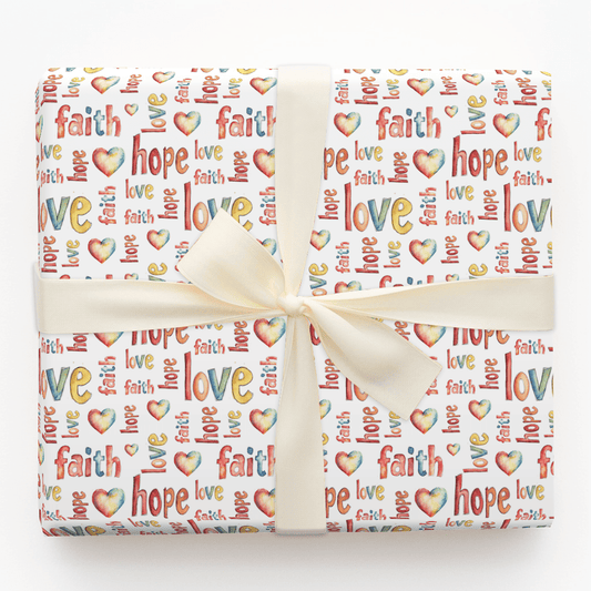 The Greatest Is Love - Wrapping Paper - Aspen & Arlo