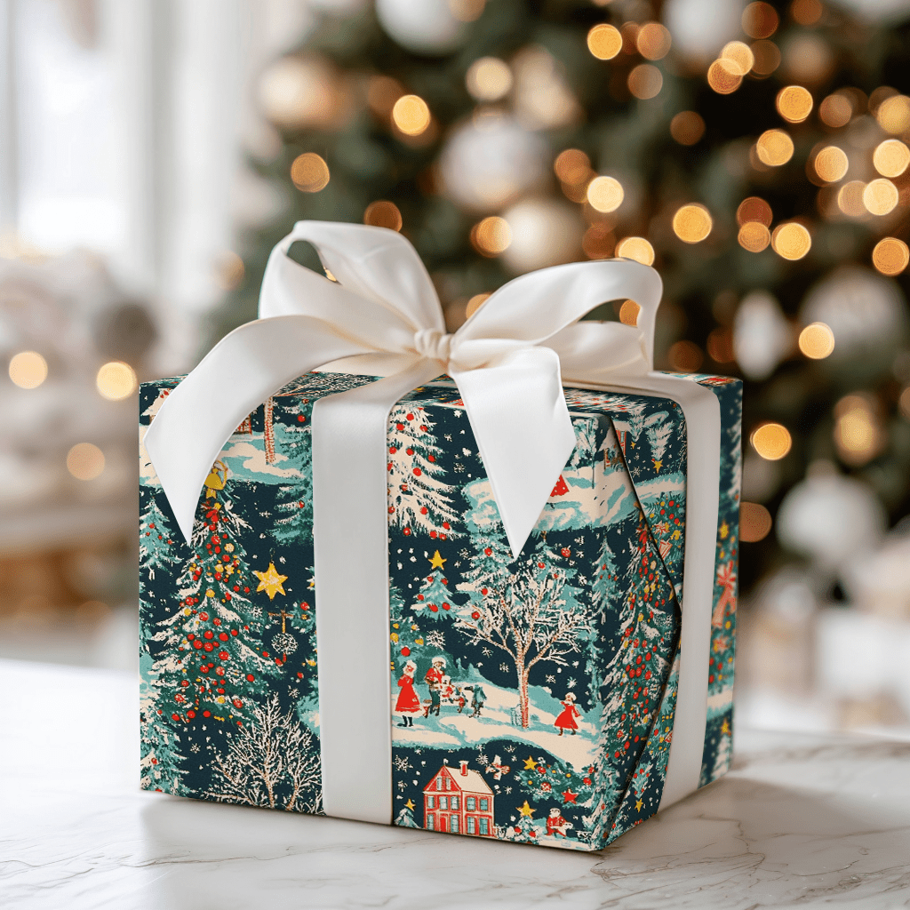 Old Fashioned Festivities - Wrapping Paper - Aspen & Arlo