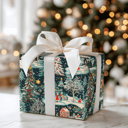 Old Fashioned Festivities - Wrapping Paper - Aspen & Arlo