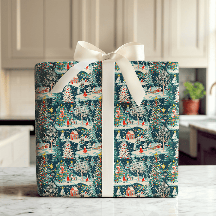 Old Fashioned Festivities - Wrapping Paper - Aspen & Arlo