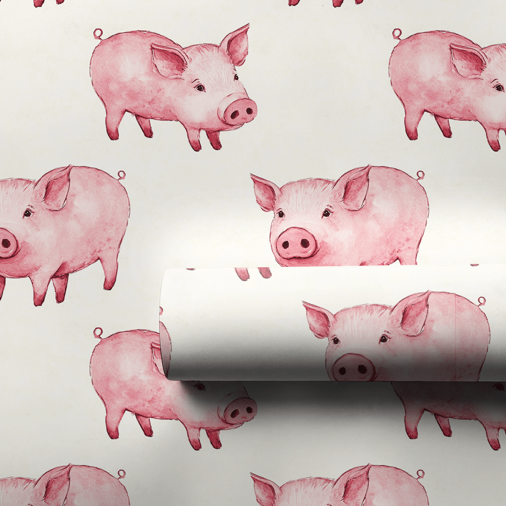 Squeal with Joy - Wrapping Paper - Aspen & Arlo