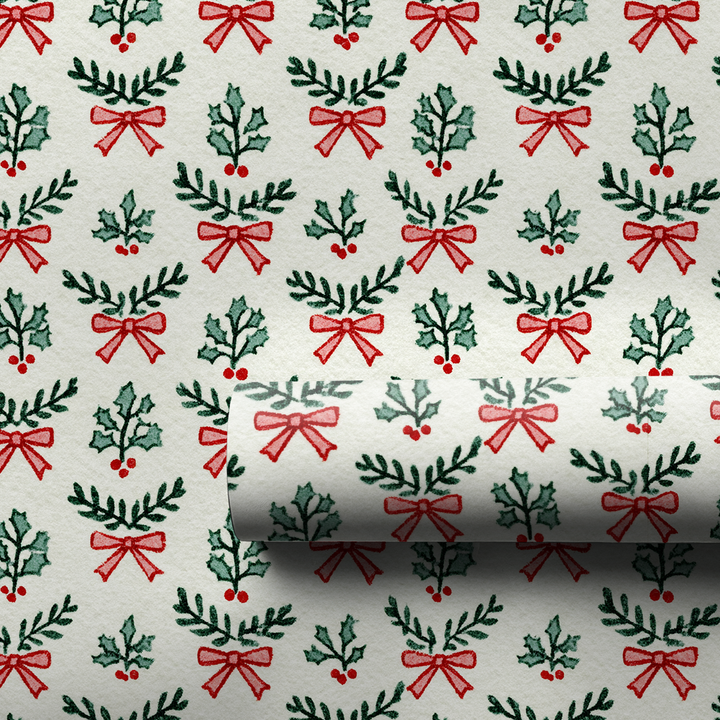 Holly Sprigs and Bows