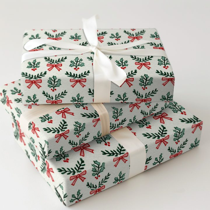 Holly Sprigs and Bows