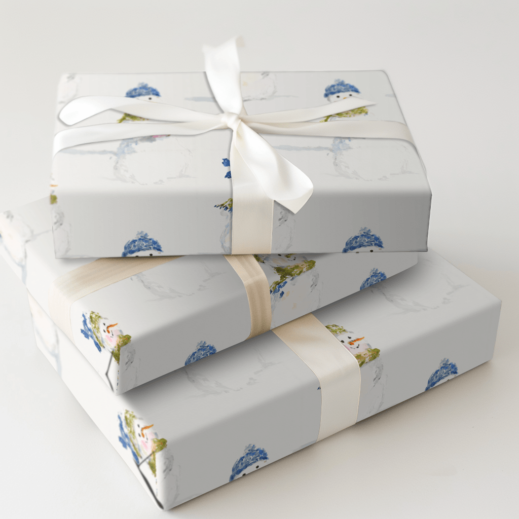 Friendly Frost - Wrapping Paper - Aspen & Arlo