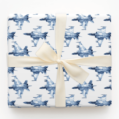 Jet Set for Fun - Wrapping Paper - Aspen & Arlo