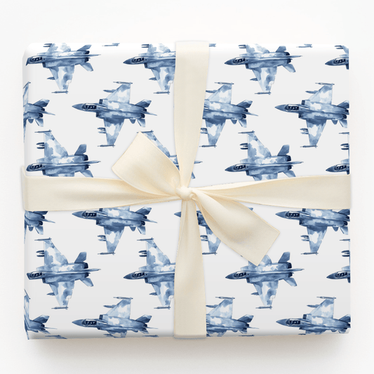 Jet Set for Fun - Wrapping Paper - Aspen & Arlo