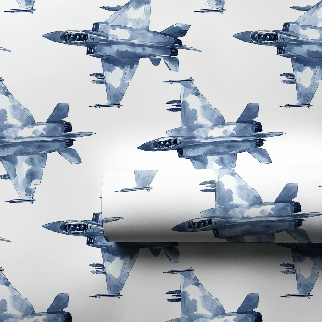 Jet Set for Fun - Wrapping Paper - Aspen & Arlo