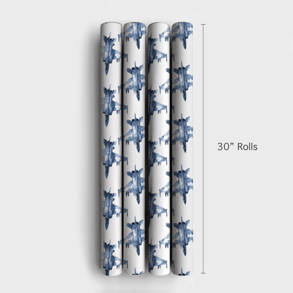 Jet Set for Fun - Wrapping Paper - Aspen & Arlo