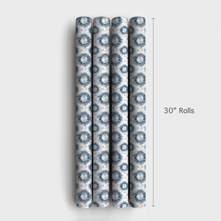 Blue Noel Toile