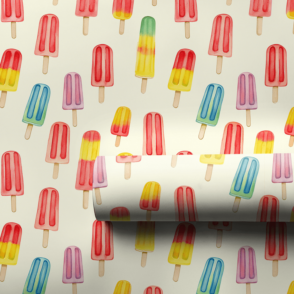 Popsicle Paradise - Wrapping Paper - Aspen & Arlo