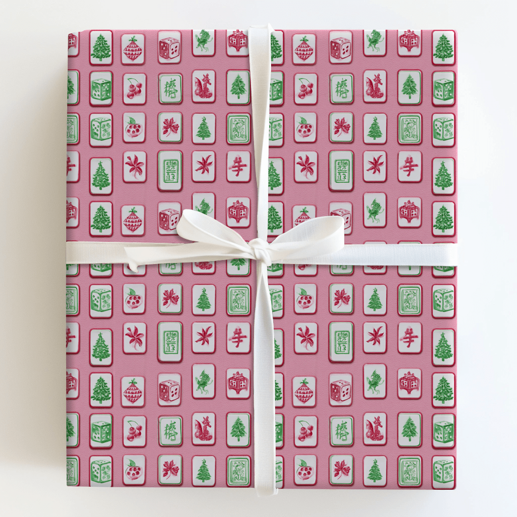 Magic in the Mahjong - Wrapping Paper - Aspen & Arlo