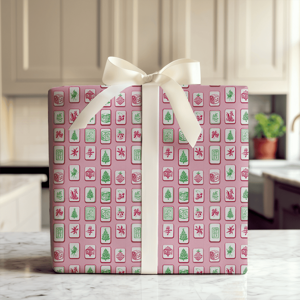 Magic in the Mahjong - Wrapping Paper - Aspen & Arlo