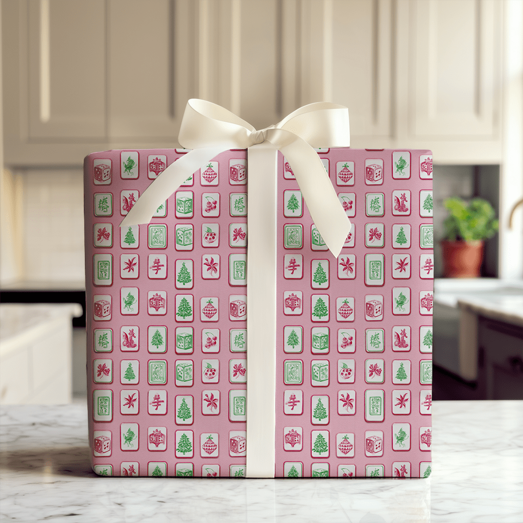 Magic in the Mahjong - Wrapping Paper - Aspen & Arlo