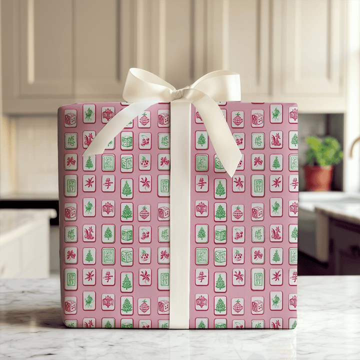 Magic in the Mahjong - Wrapping Paper - Aspen & Arlo
