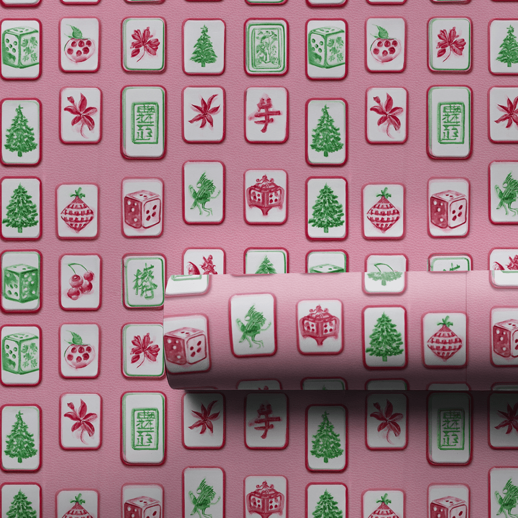 Magic in the Mahjong - Wrapping Paper - Aspen & Arlo