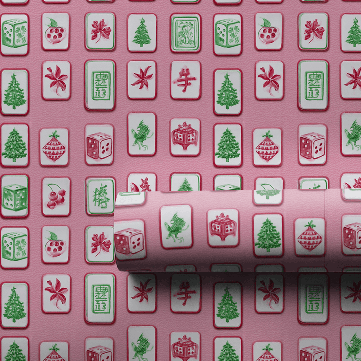 Magic in the Mahjong - Wrapping Paper - Aspen & Arlo