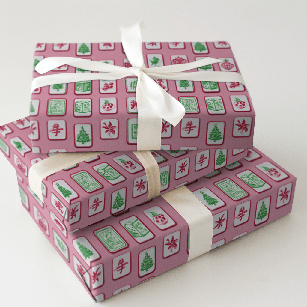 Magic in the Mahjong - Wrapping Paper - Aspen & Arlo