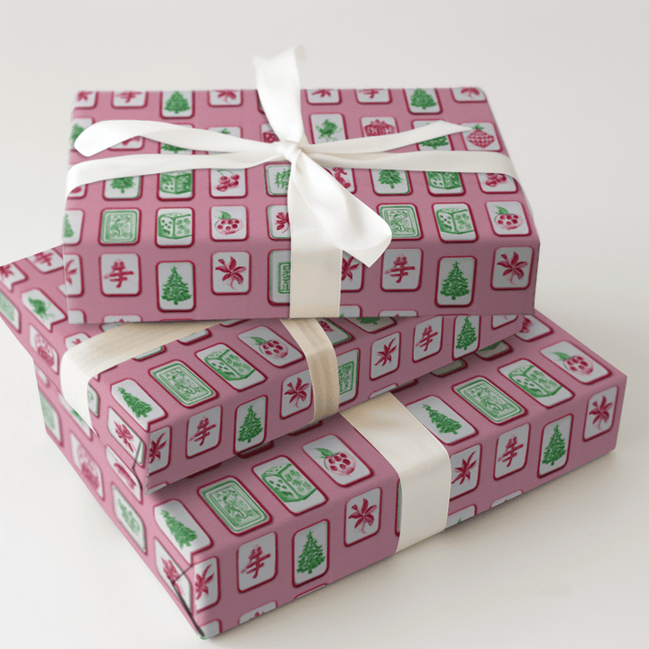 Magic in the Mahjong - Wrapping Paper - Aspen & Arlo
