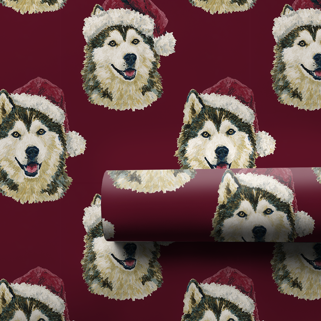 Santa the Husky