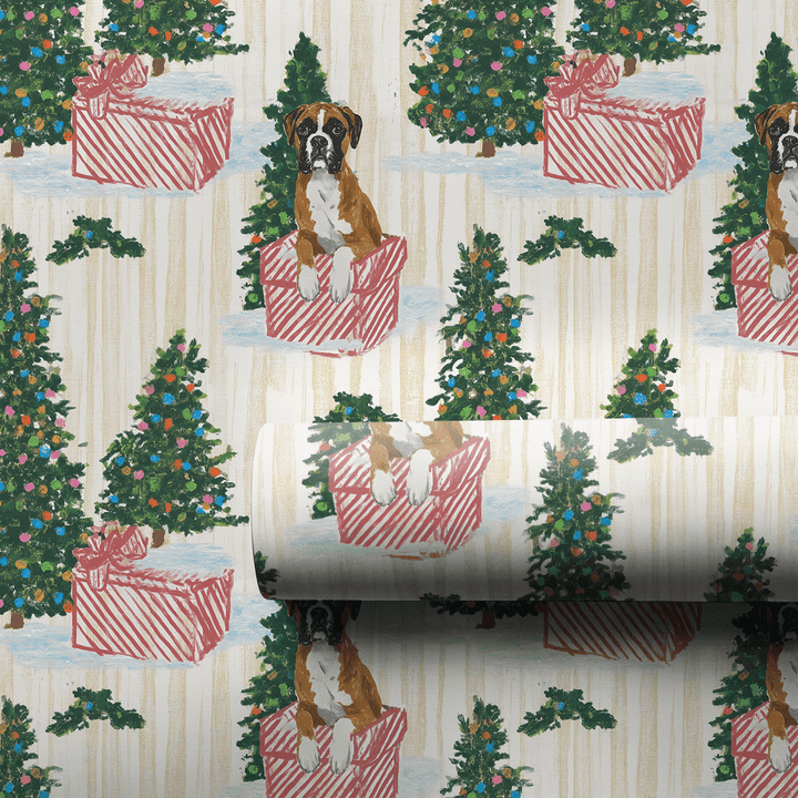 Boxed Up Boxers - Wrapping Paper - Aspen & Arlo