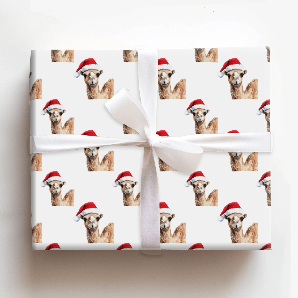 Christmas Camel - Wrapping Paper - Aspen & Arlo