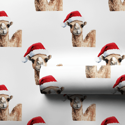 Christmas Camel - Wrapping Paper - Aspen & Arlo