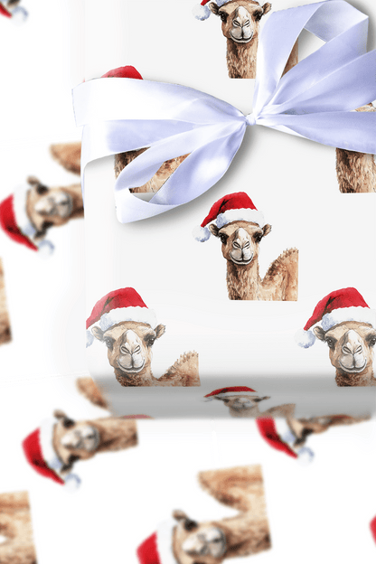 Christmas Camel - Wrapping Paper - Aspen & Arlo