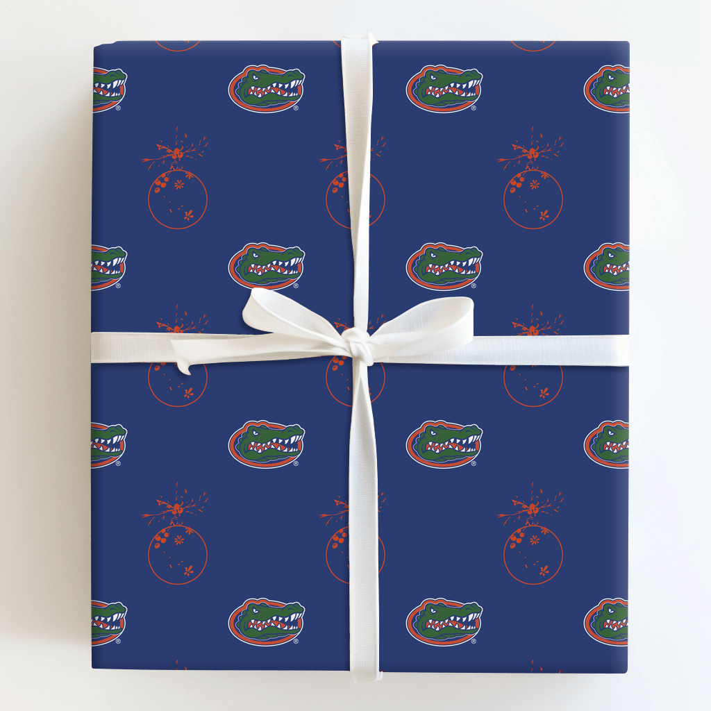 Gator Ornament - Wrapping Paper - Aspen & Arlo