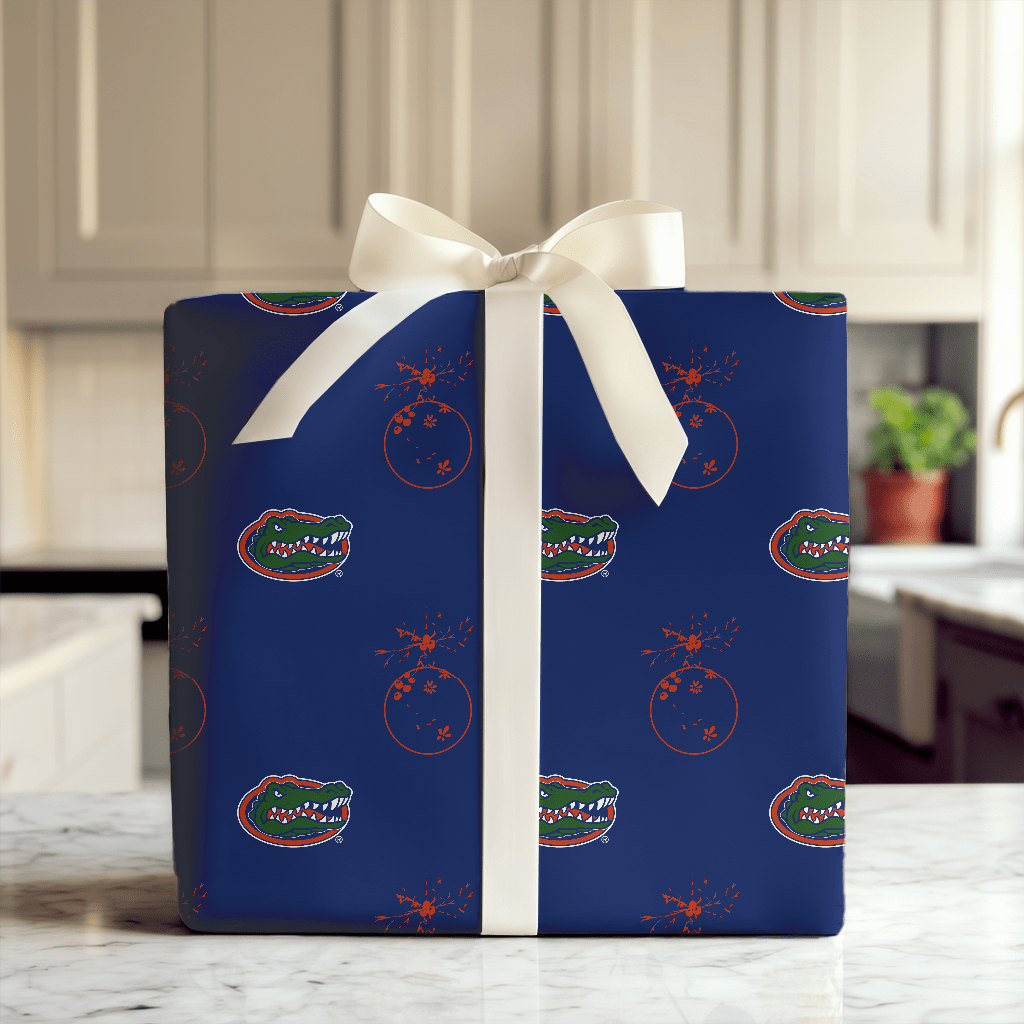 Gator Ornament - Wrapping Paper - Aspen & Arlo