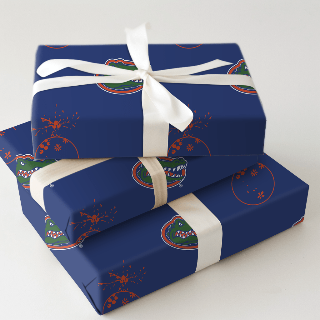 Gator Ornament - Wrapping Paper - Aspen & Arlo