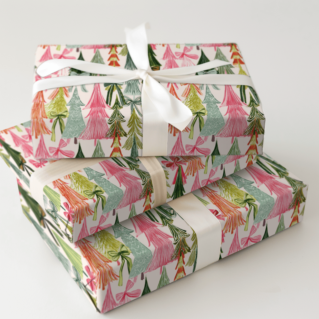 Trim with Bows - Wrapping Paper - Aspen & Arlo