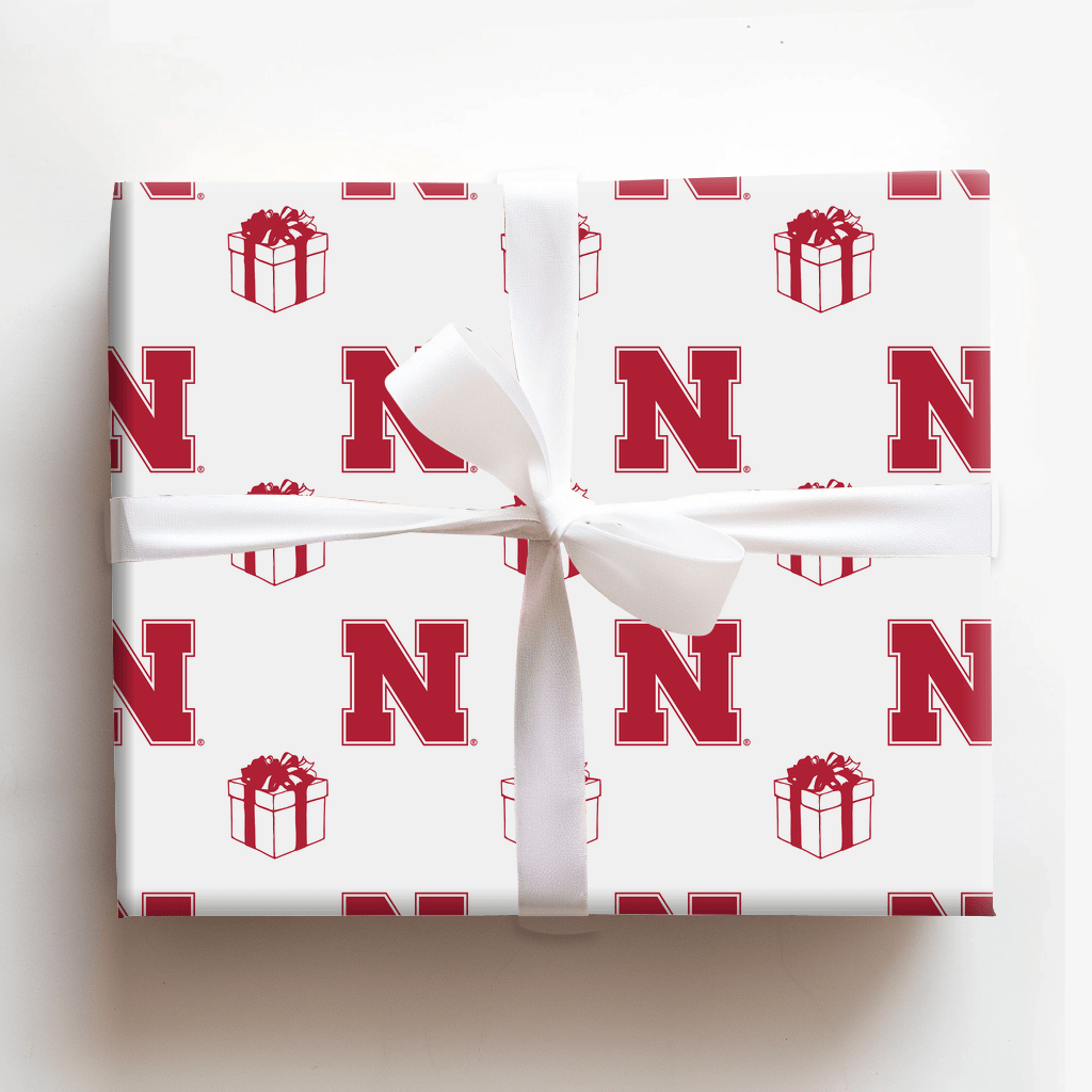 Nebraska Present - Wrapping Paper - Aspen & Arlo