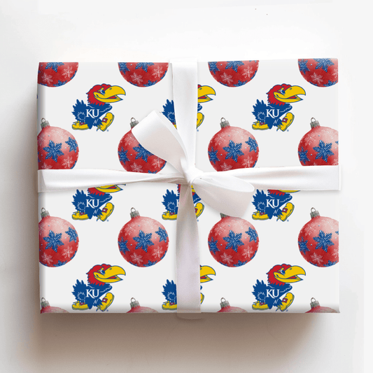 Santa’s Jay Bauble - Wrapping Paper - Aspen & Arlo
