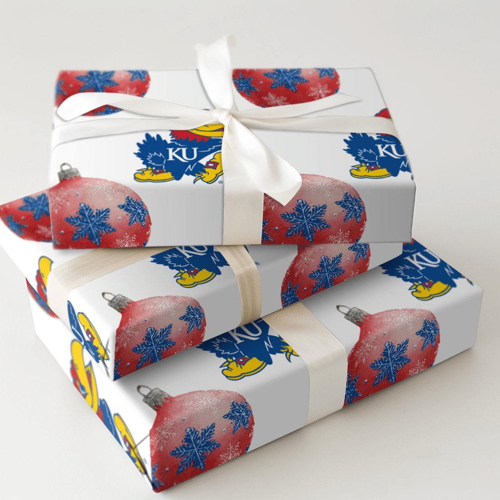 Santa’s Jay Bauble - Wrapping Paper - Aspen & Arlo