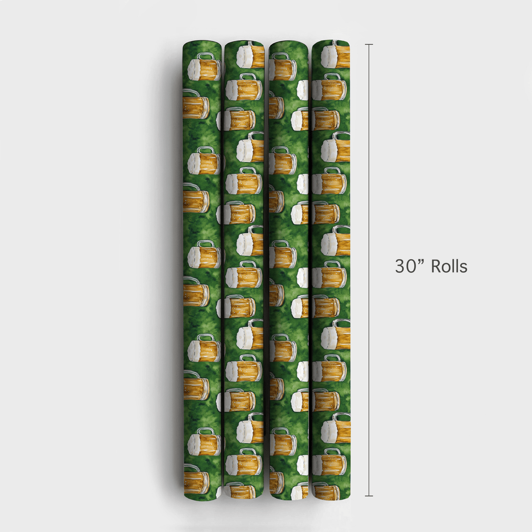 Pint of Gold - Wrapping Paper - Aspen & Arlo