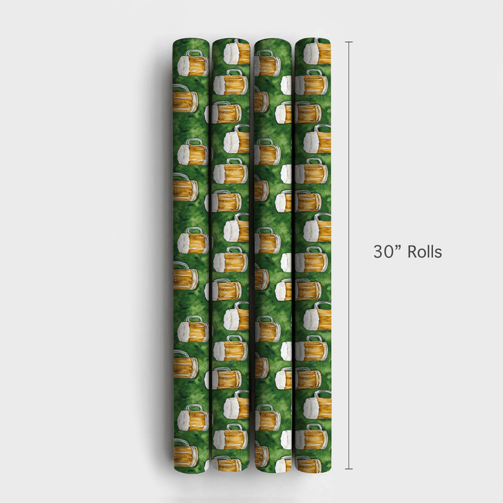 Pint of Gold - Wrapping Paper - Aspen & Arlo