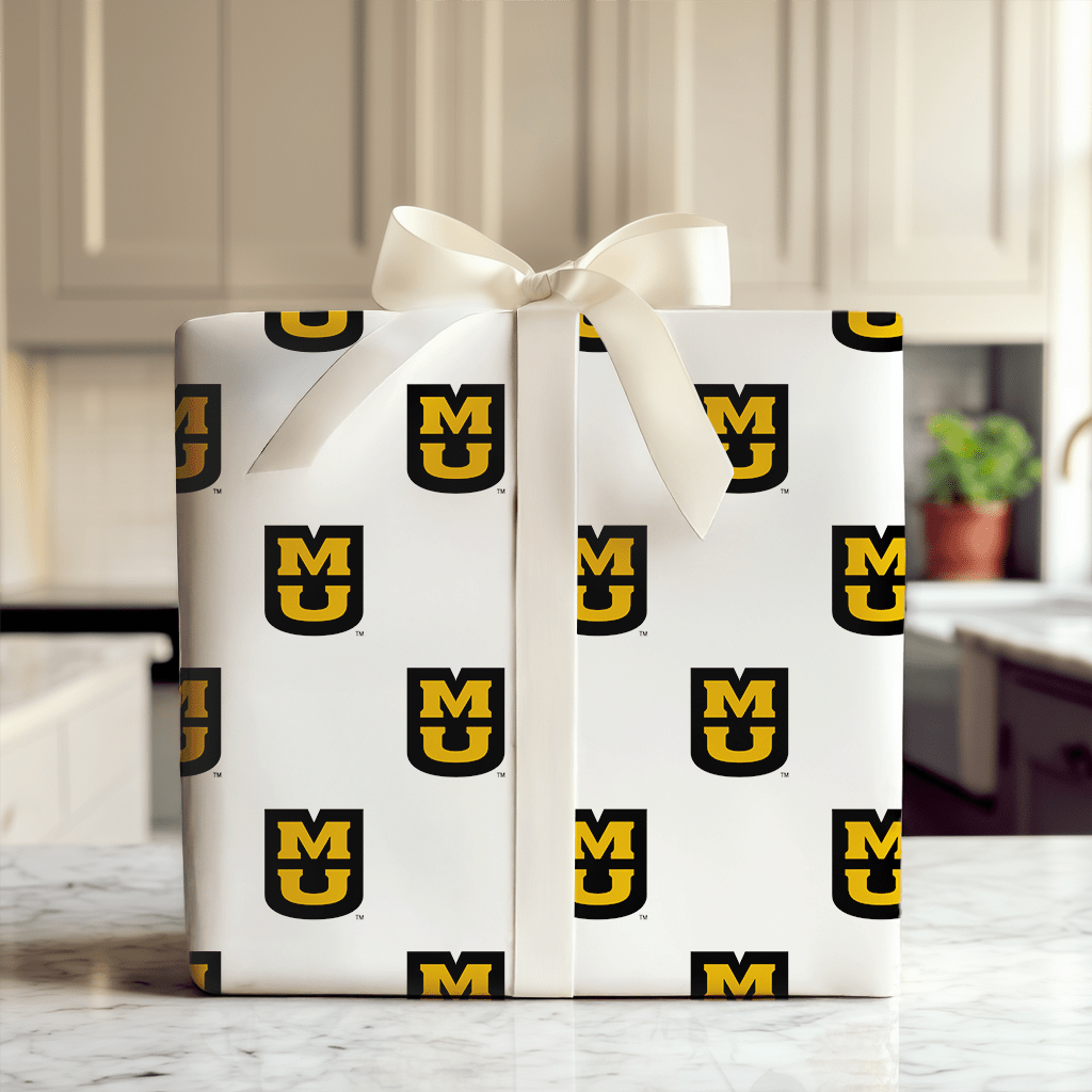 Black and Gold Seal - Wrapping Paper - Aspen & Arlo