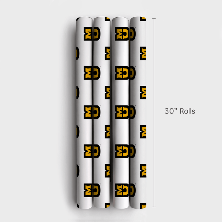 Black and Gold Seal - Wrapping Paper - Aspen & Arlo