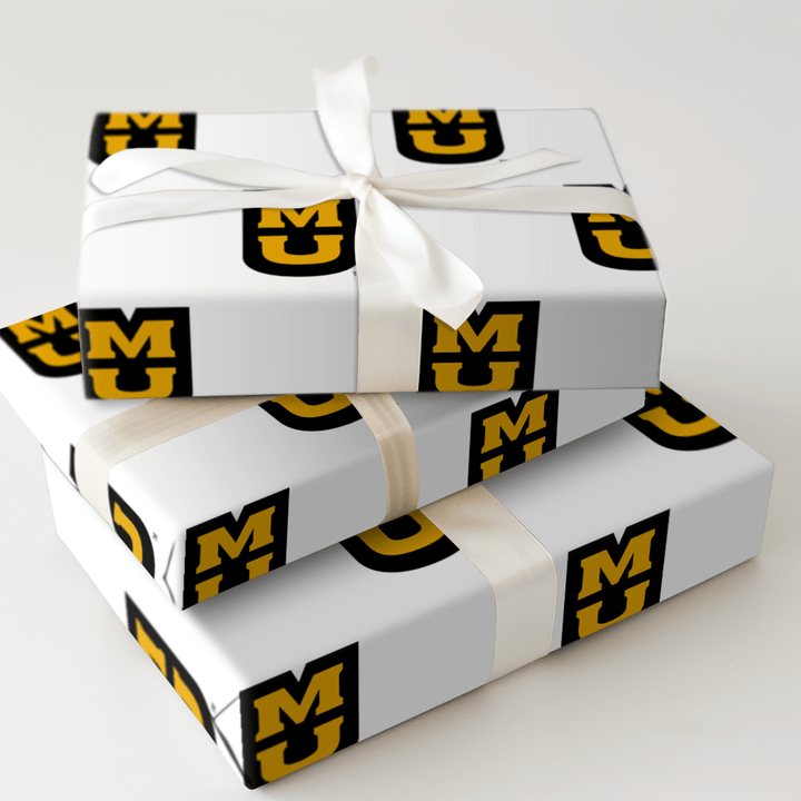 Black and Gold Seal - Wrapping Paper - Aspen & Arlo