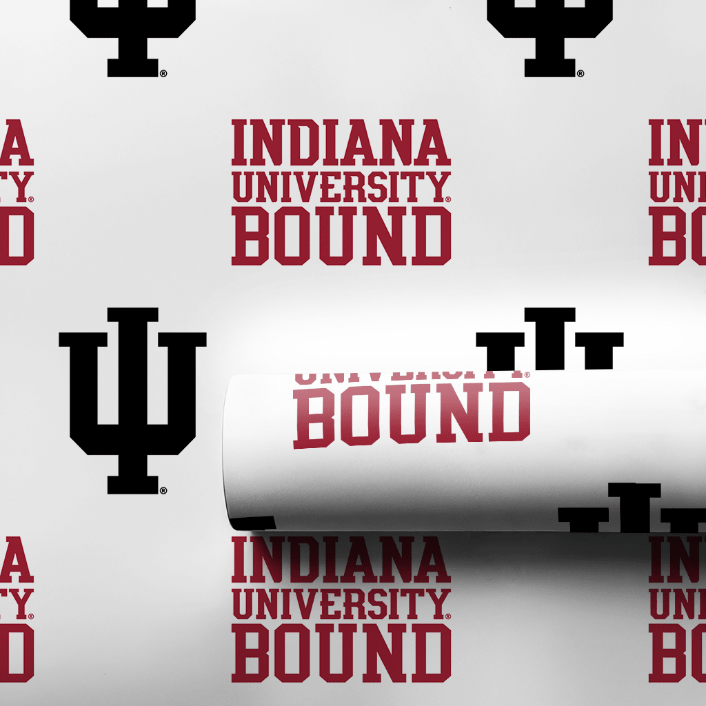 Indiana University Bound - Wrapping Paper - Aspen & Arlo