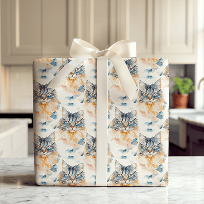 Fluff Factor - Wrapping Paper - Aspen & Arlo