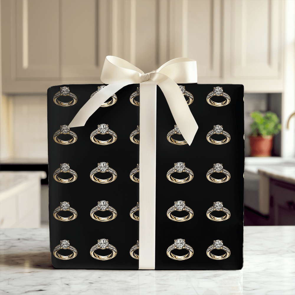 Hidden Halo - Wrapping Paper - Aspen & Arlo