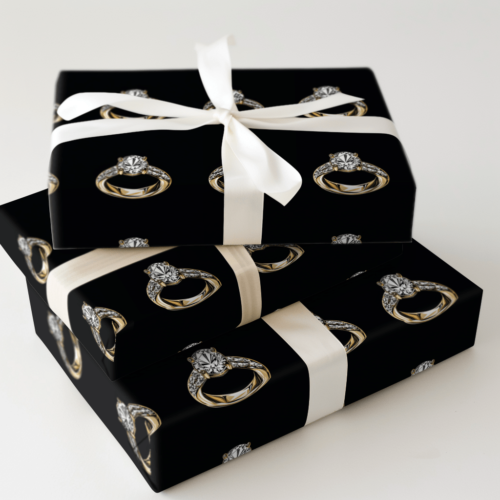 Hidden Halo - Wrapping Paper - Aspen & Arlo