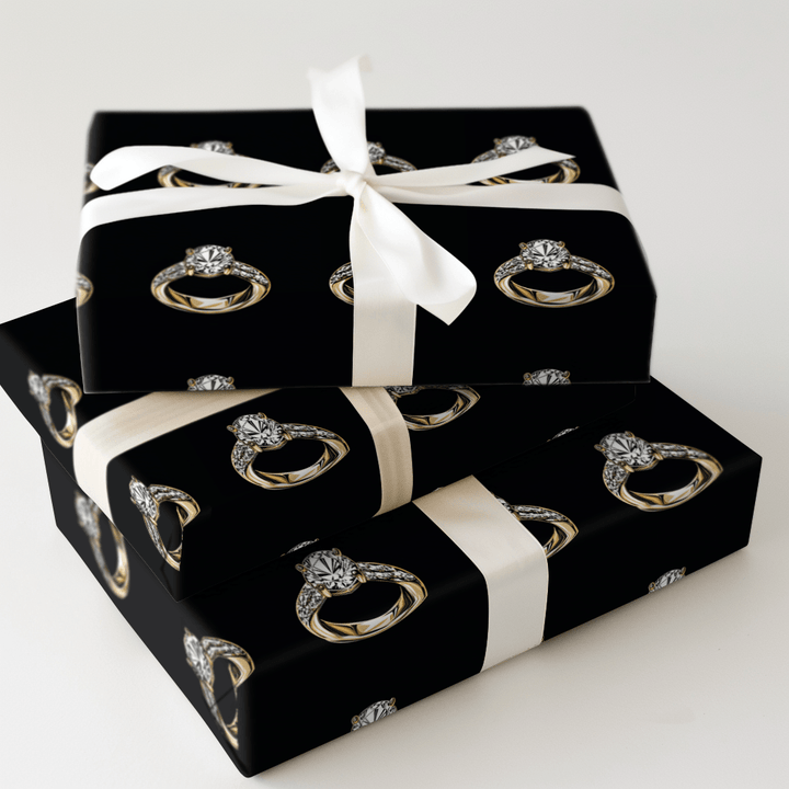 Hidden Halo - Wrapping Paper - Aspen & Arlo