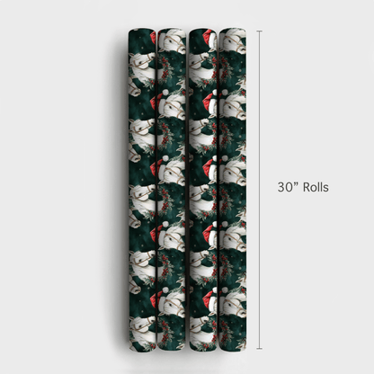 Snowflake Stallion - Wrapping Paper - Aspen & Arlo
