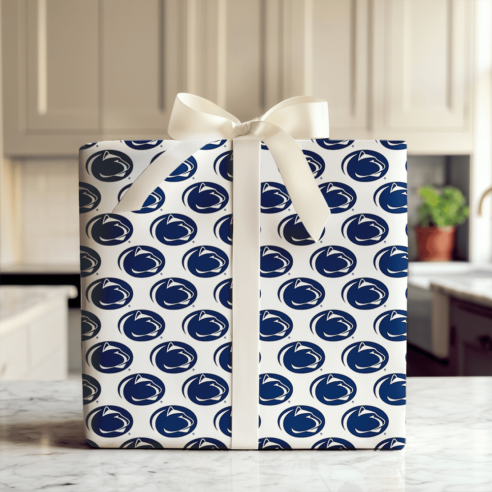 True Blue Emblem - Wrapping Paper - Aspen & Arlo