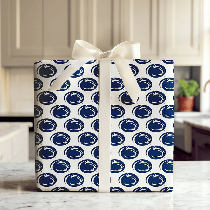 True Blue Emblem - Wrapping Paper - Aspen & Arlo