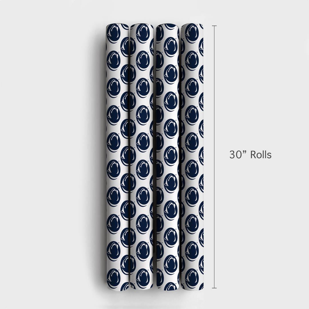 True Blue Emblem - Wrapping Paper - Aspen & Arlo