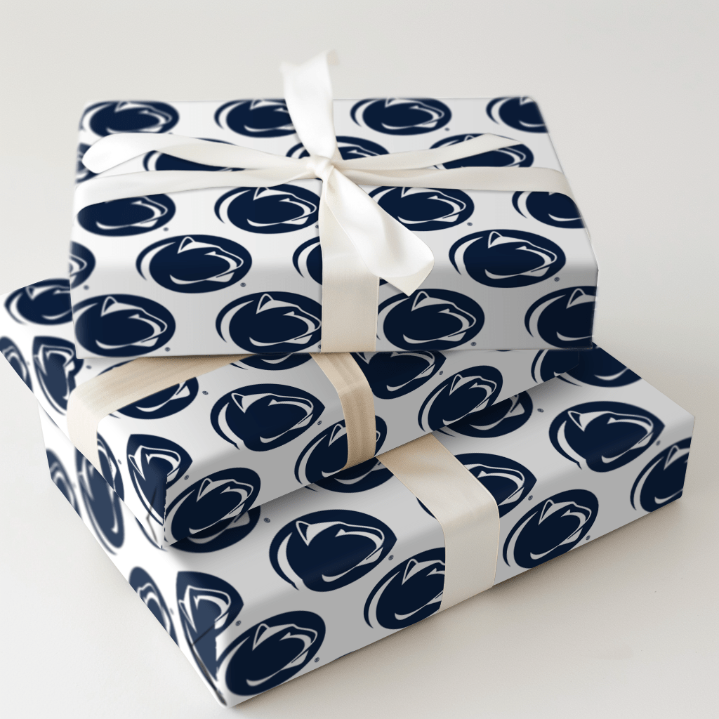 True Blue Emblem - Wrapping Paper - Aspen & Arlo